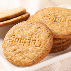 【Full Carton 180 Pieces】Grain Coarse Grain Biscuits Oat Breakfast Biscuits Sugar-Free Snack Food Fullness Meal Replacement