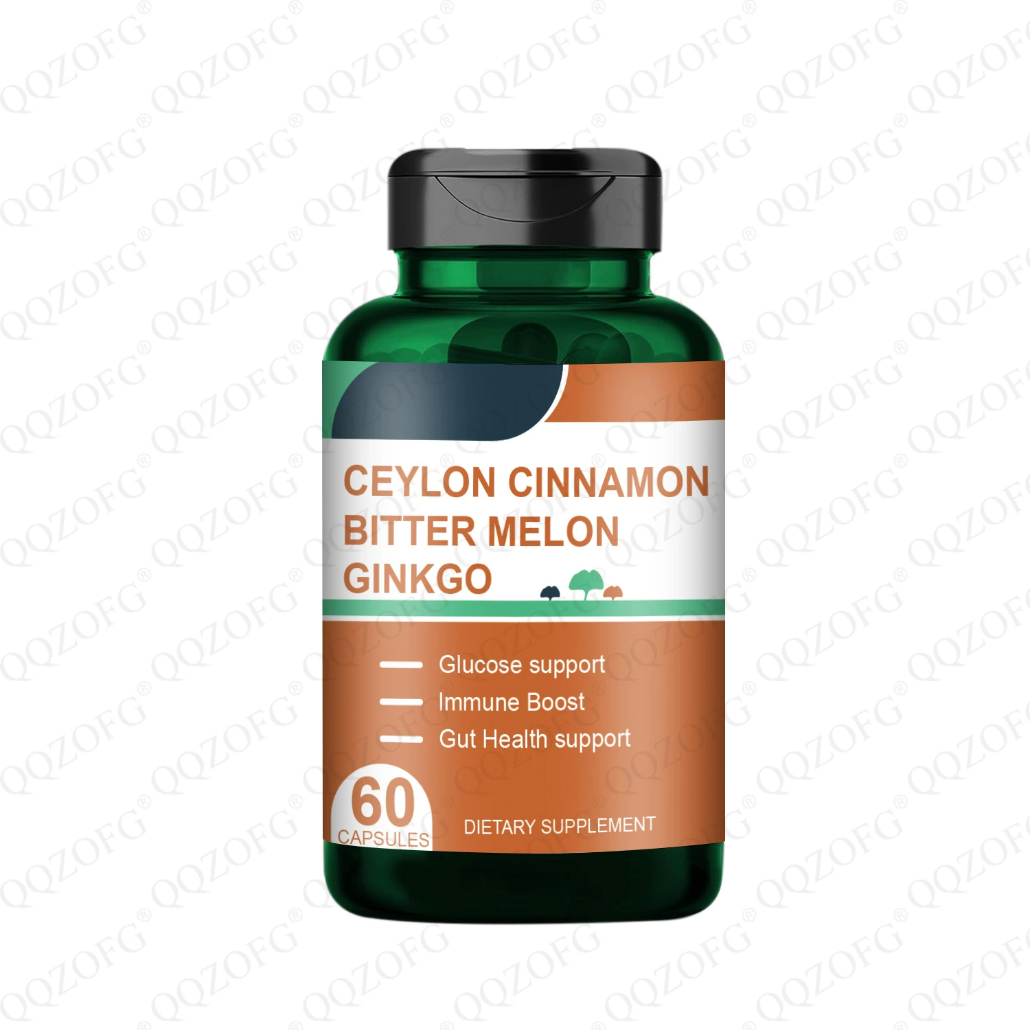 Лучшие продажи на Amazon: капсулы Golden Berberine, 60 капсул, поставщик от производителя, OEM.