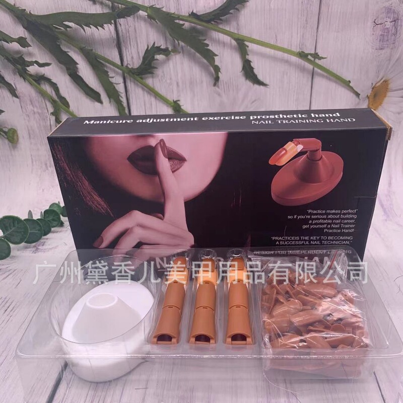 Cross-border Nail Joint Finger Manipulator Nail Pieces Set Beginners Exercise Hand Model Fake Hand Cross-border Nail Joint Finger Manipulator Nail Pieces Set Beginners Exercise Hand Model Fake Hand