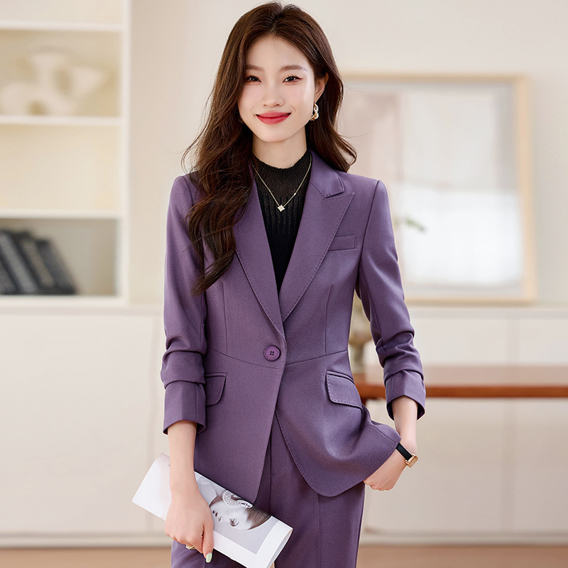 Spring purple long-sleeve