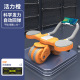 Simple two elbow support [orange] with mobile phone holder