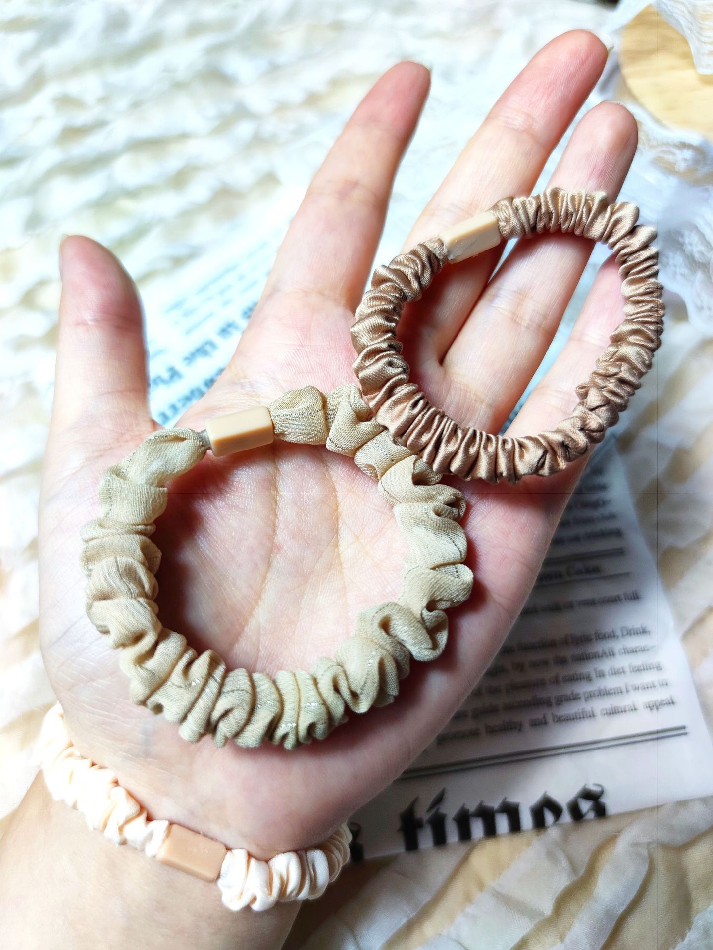 DIY Bowel Hair Ties