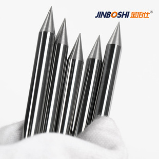 Tungsten Steel Needle D6 * 70mm - R0.25 Ball Head - 30 ° Zhuzhou Tungsten Steel Round Rod Processing According to Customer Requirements