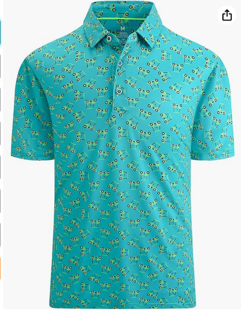 Ice printed short sleeved ice silk polo shirt quality men's fashion trend_voghion.com