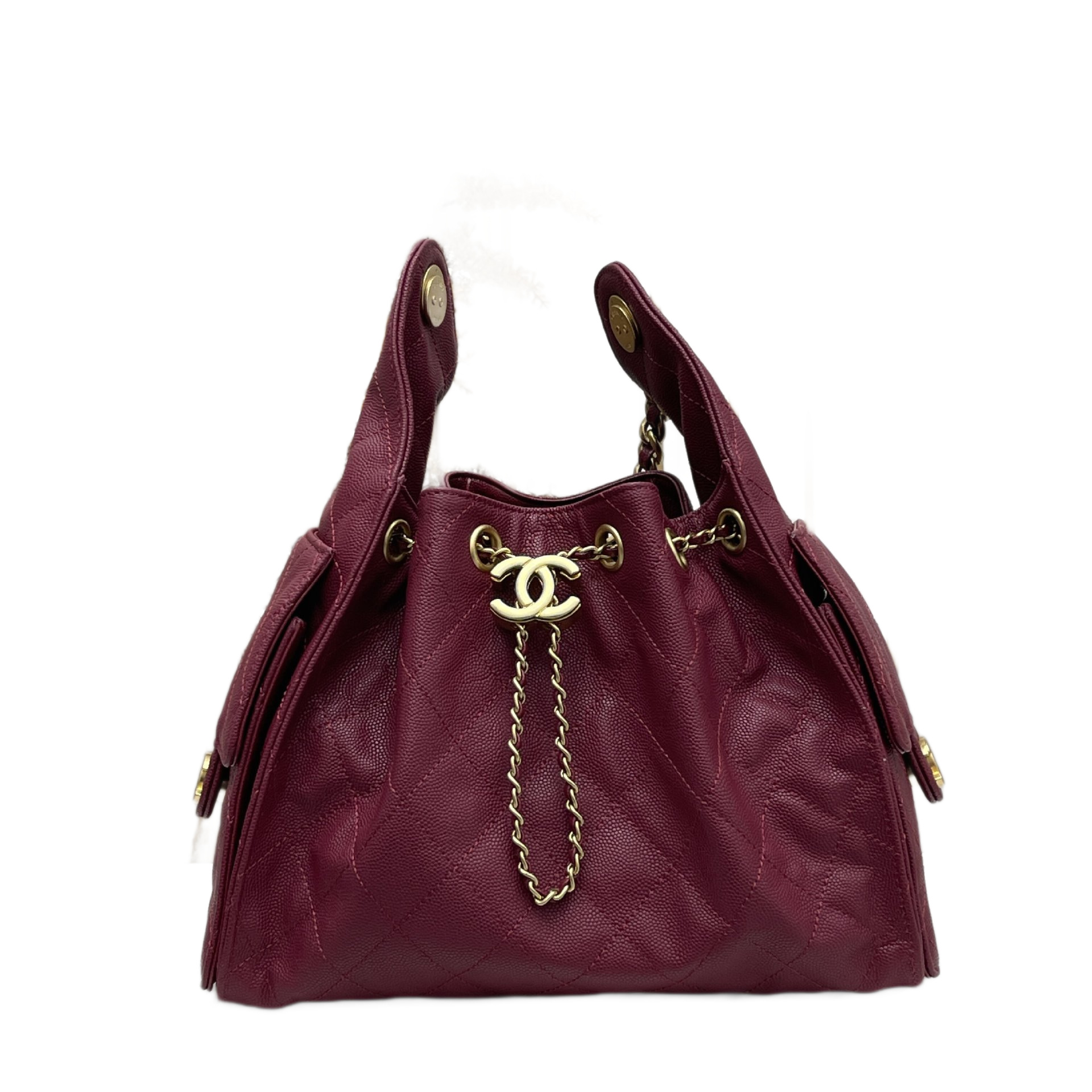 2026 New Caviar 25c Hippie Hobo Underarm Bag Fashion 25 Bag Suede Single Shoulder Chain Crossbody Bag For Women - Thumbnail 5