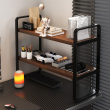 电竞风桌面置物架桌上书架电脑桌收纳整理架子储物架多层分层架子