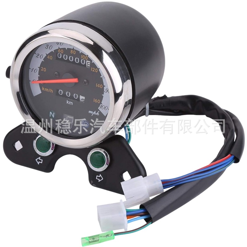 Motorcycle speedometer tachometer 12V95mm  Wingle Cafe Racer motorcycle instrument