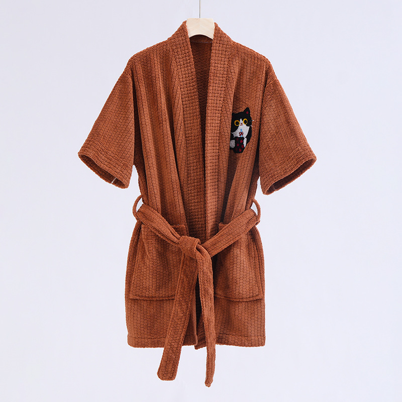 커피캣 멀티니들 쇼트스타일-브라운