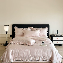 四件套;纤维被;婚庆床品套件