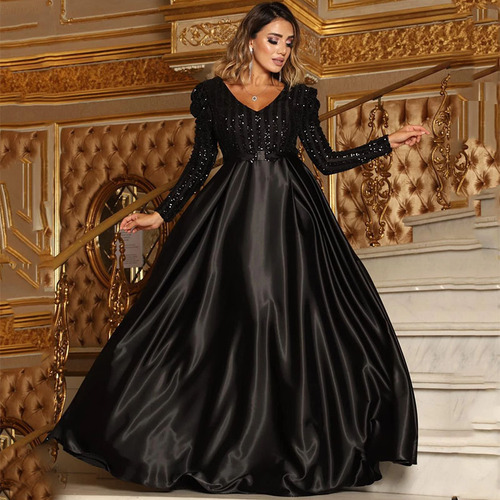 plus size evening party dress long sexy long dress trailing party evening dress new