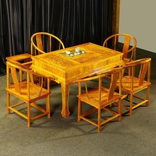 茶桌椅组合明清古典泡茶桌大叶楠茶台客厅办公室茶台