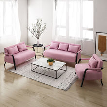 出租房单人布艺客厅沙发北欧沙发小户型简约现代双人铁艺简易日式