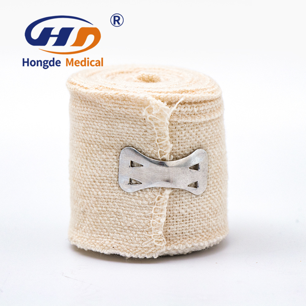 Skin-Colored Spandex Plain Elastic Bandage, Medical High-Elastic Bandage, Sports Protective Bandage Wholesale