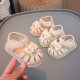2023 Summer New Kid Baby Bow Non-slip Sandals Girls Korean Style Soft-soled Sandals