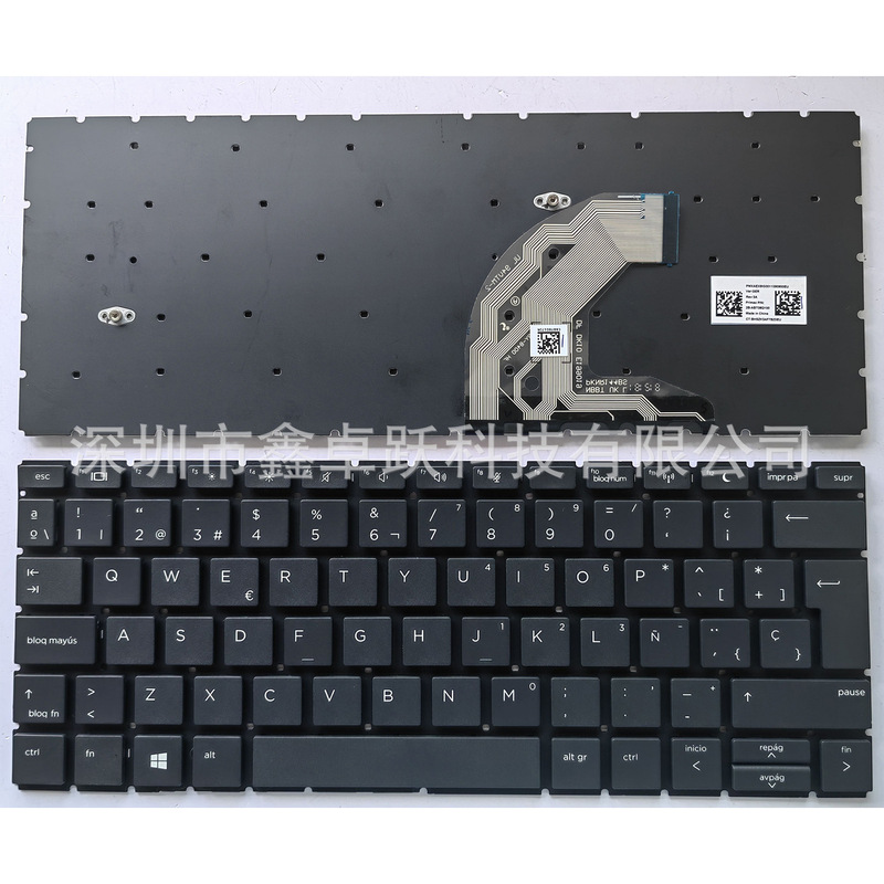 Sp Is Suitable for Hp 430 G6/430 G7/War Zhan 66 Pro 13 G2/Hsn-Q14C/Q23C Keyboard