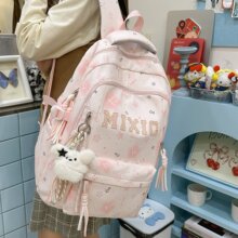 跨境新款高颜值星星书包女初中生韩系潮时尚大容量轻便减负双肩包