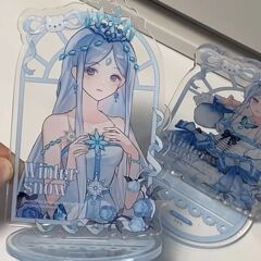 精霊夢高顔値7cmデスクトップ置物葉羅麗茉莉王黙斉娜霊姫周辺精致高級