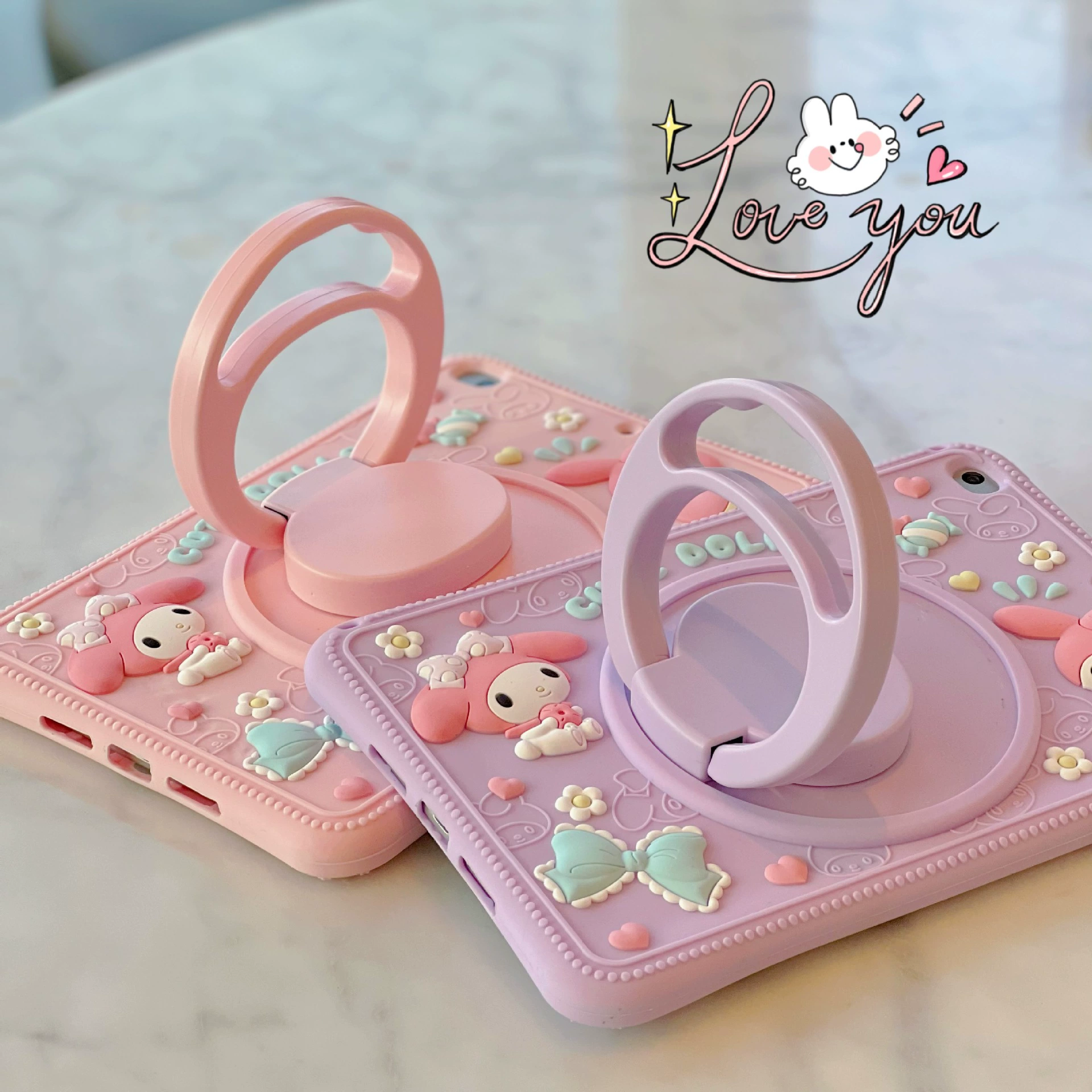 Защитный чехол для планшета Cute Melody iPad mini123 360 вращающийся держатель силиконовый воздух 4 совместимый