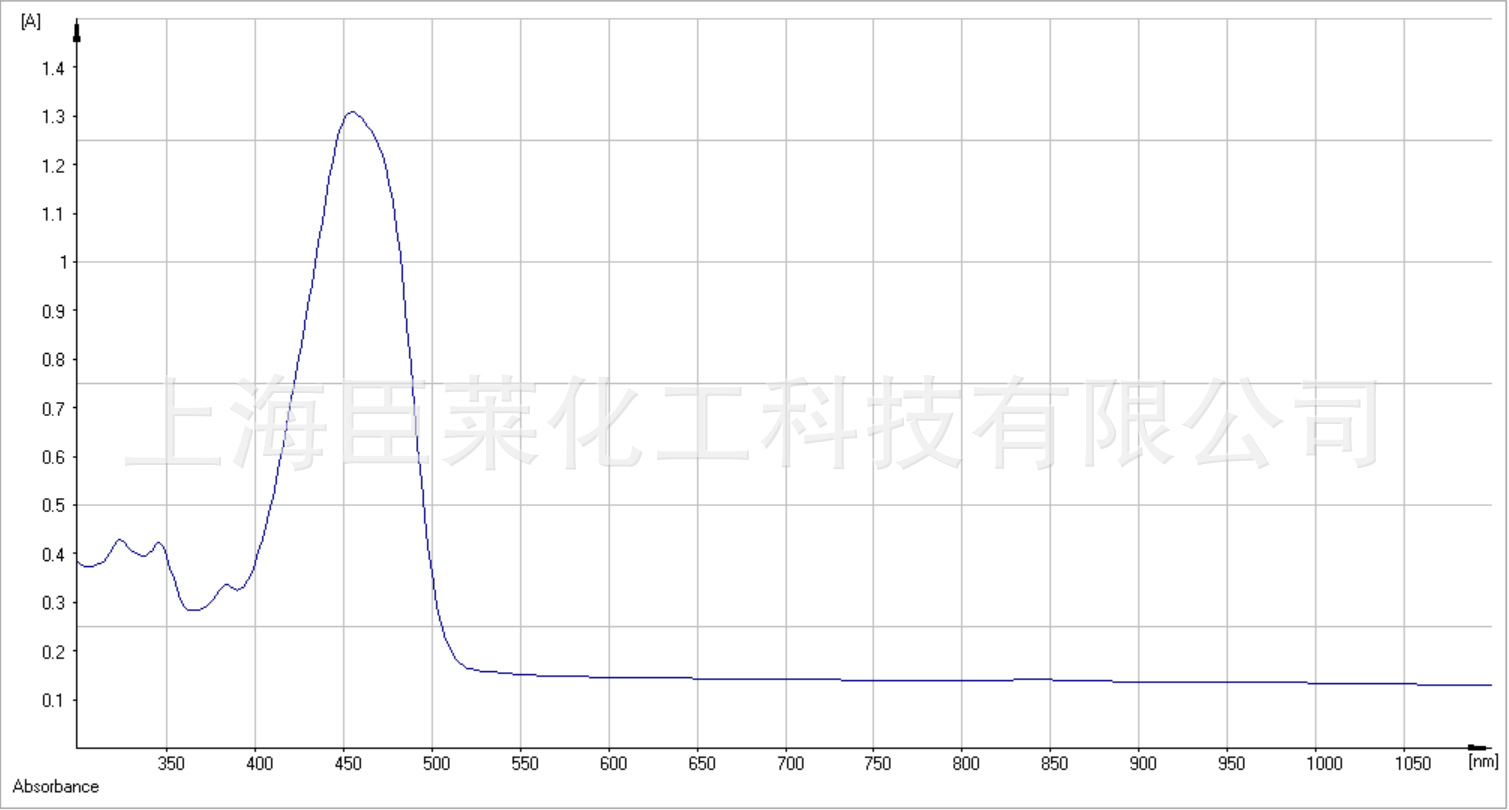 450nm吸收 可见光吸收剂染料 用于镜片透光材料 滤光片 防伪油墨