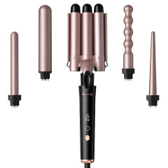 Amazon限定の新作人気多機能ヘアアイロン、LCDディスプレイ付きスマート5-in-1ヘアアイロン