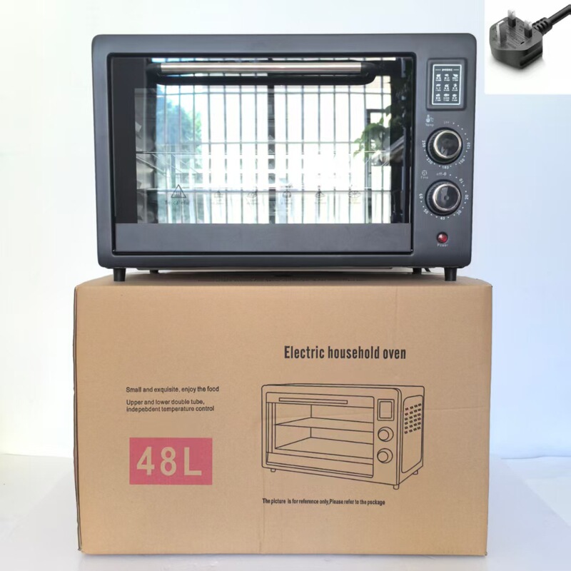 12L25L48L烤箱多功能烤箱25L出口家用小型双层式烘焙电烤箱|undefined