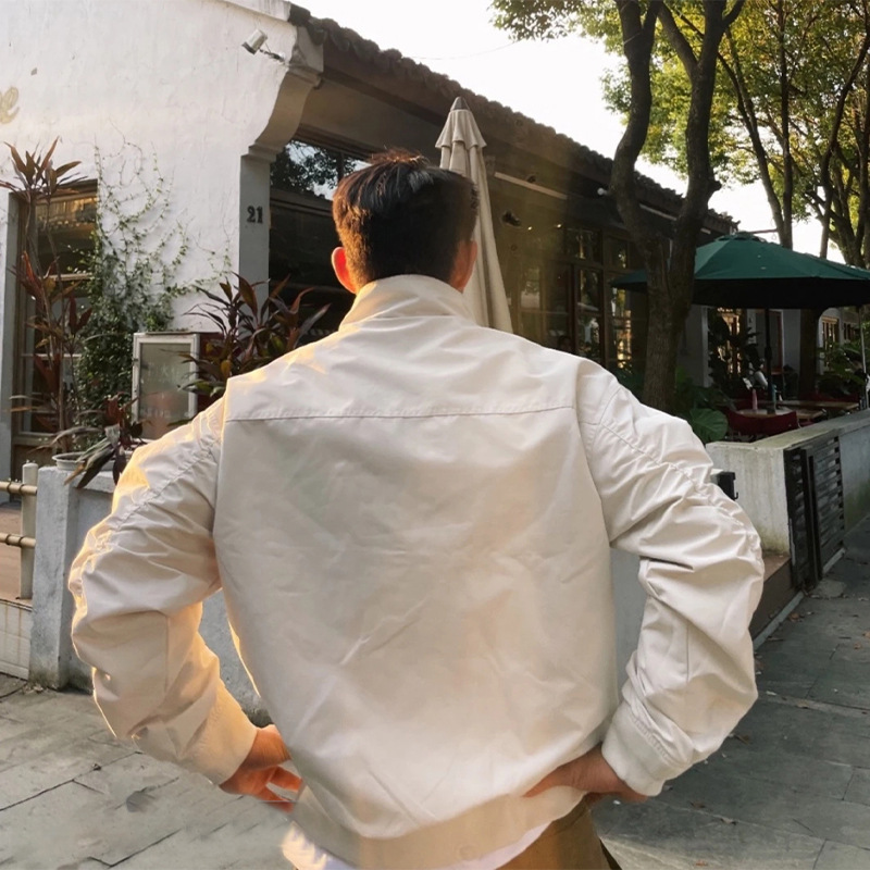 Men's High Quality Outdoor Jacket Coat Male Autumn New Coach Harrington Plus Size Loose Fashion Jacket Men Men's High Quality Outdoor Jacket Coat Male Autumn New Coach Harrington Plus Size Loose Fashion Jacket Men