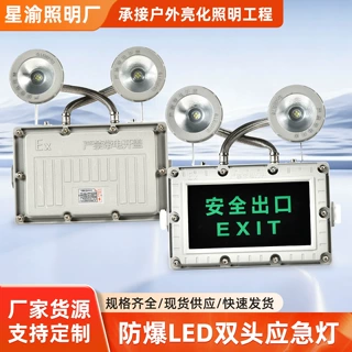 led防爆型应急安全出口照明灯指示灯牌加油站定制应急灯安全出