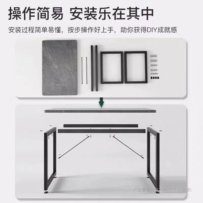 Escritorio de computadora dormitorio mesa de deportes domésticos mesa de trabajo mesa de escritorio rectangular simple escritorio de estudiantes modernos