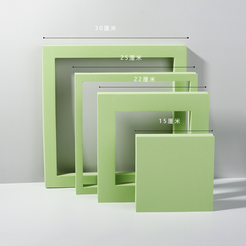 Cubo fotografía props ins Internet celebridad tridimensional joyería belleza Decoración Comida decoración Fondo paño