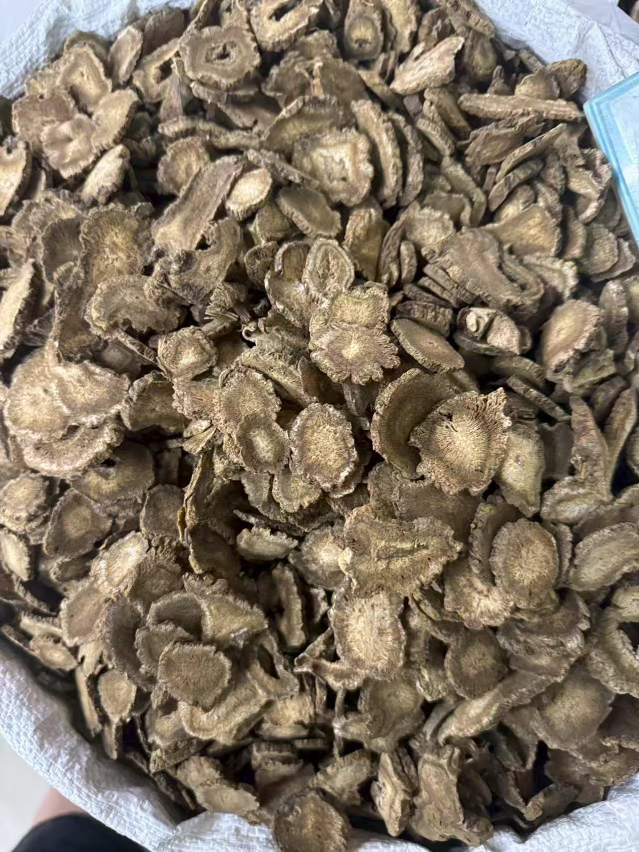 Costus Root Slices Mu Xiang 云南木香 Dried Raw Herb for Decoction and Culinary Use 1000g Bag details