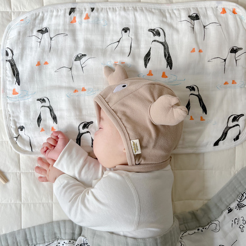 K9HX wholesale eight-layer bamboo cotton baby gauze pillow cover children's pillow cover newborn baby cloud pillow pure cotton pillow