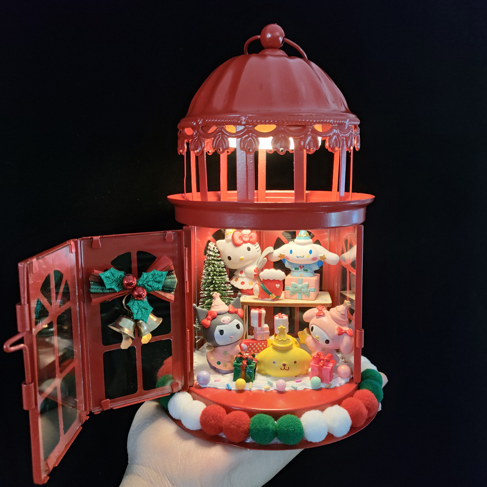 Mostrar candelabro Diy Pooh, Sanrio Kulomi, regalo de novia para niños, regalo hecho a mano, amigo