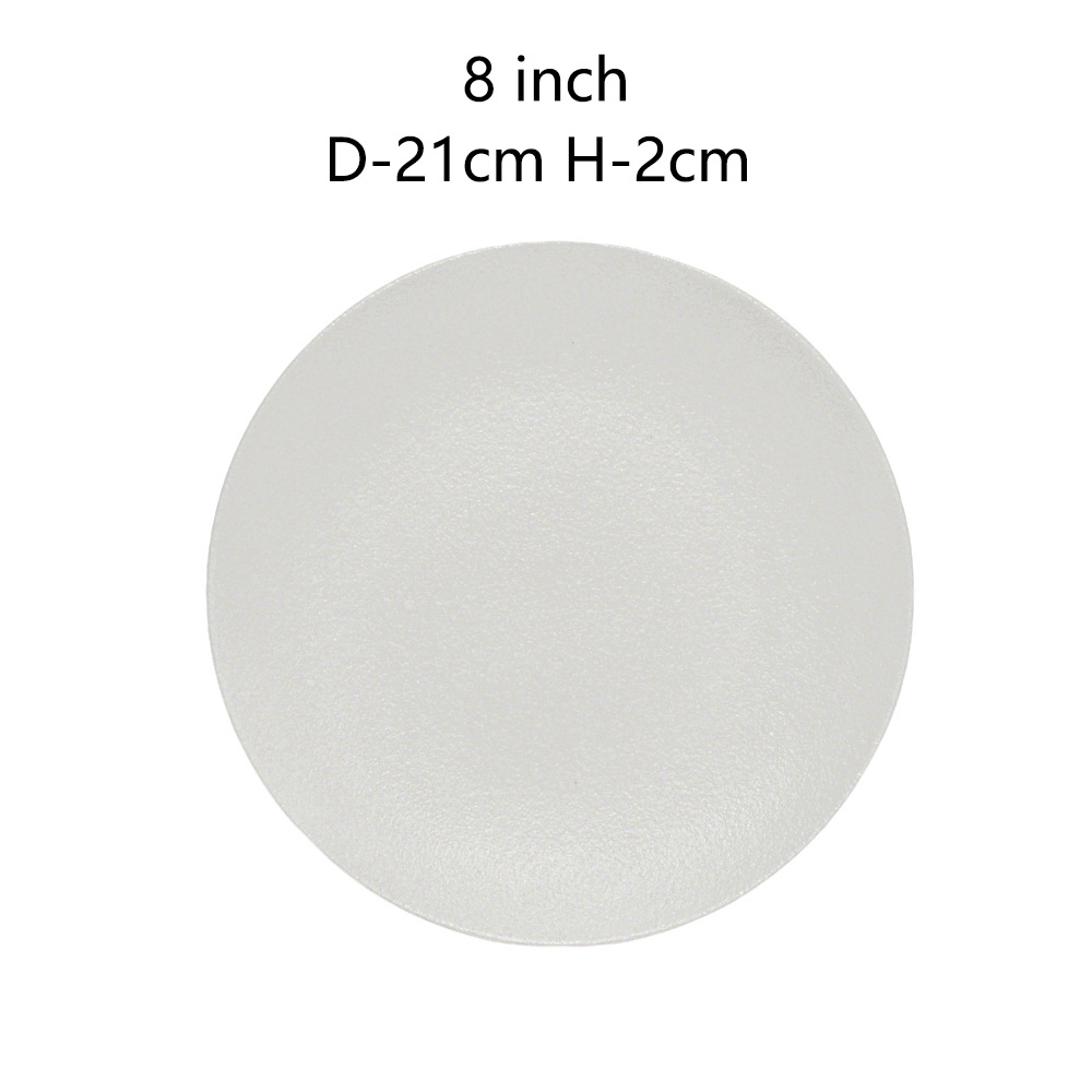 Juego de vajilla blanca mate para hogar, 16 piezas, vajilla para hotel image 7