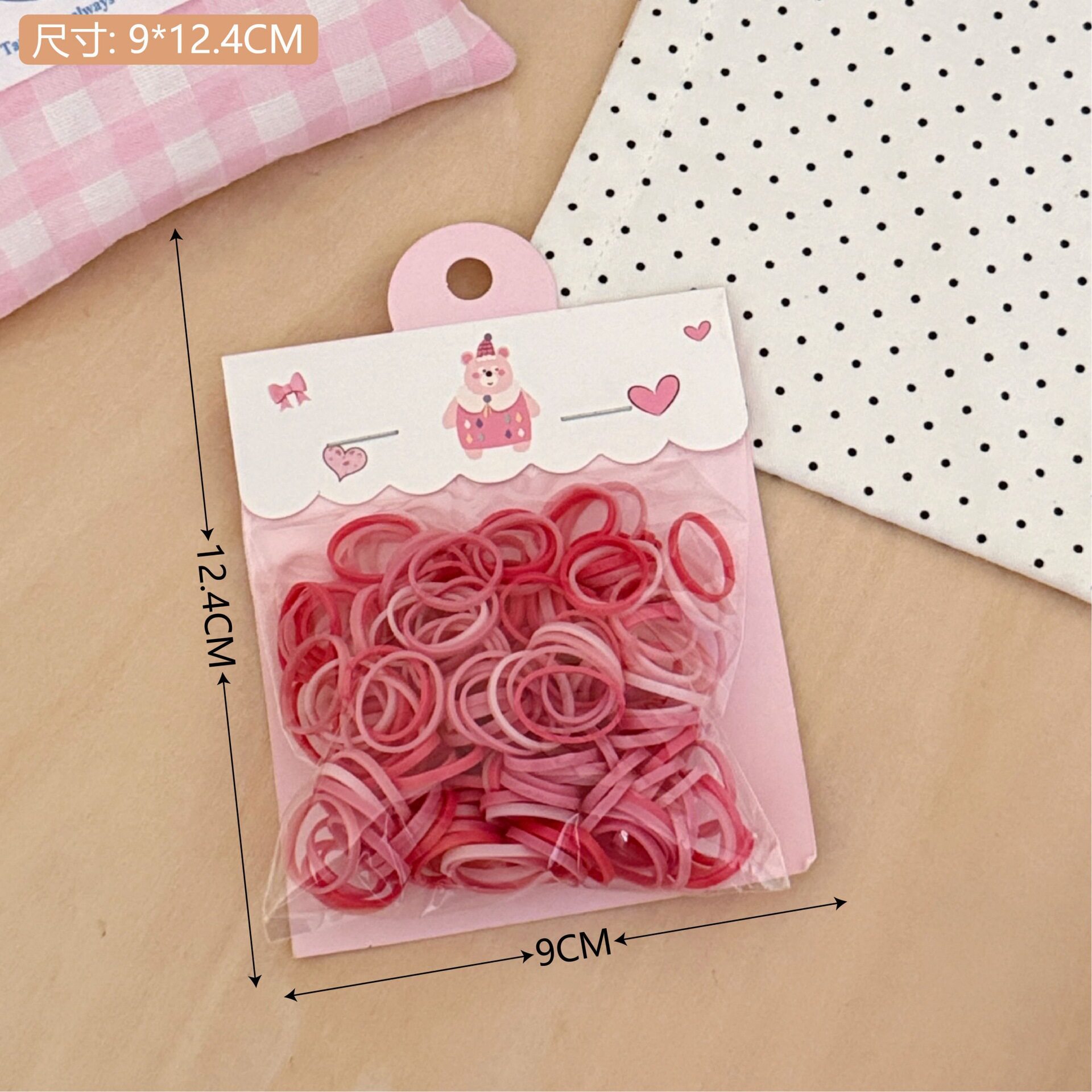 Ligas Elásticas Desechables para Cabello de TPR, Alta Elasticidad, para Niños y Mujeres