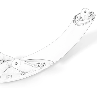 Armrest, handle, handle: Inner Handle 3 Series Inner Handle