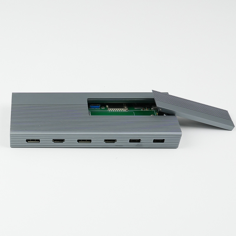 17-in-1 Usbc Docking Station M.2 Hard Drive Box Ssd Multi-Function Converter Suitable for Apple Dual 4K60Hz Different Displays