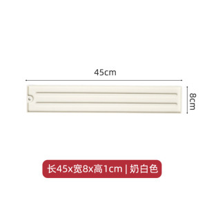 厨房硅胶锅盖垫窄边防滑垫家用放置垫灶台耐高温隔热垫置物收纳垫|undefined