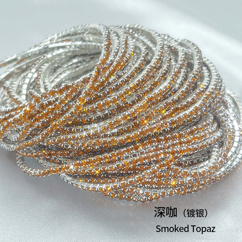 11 깊은 커피 실버 도금