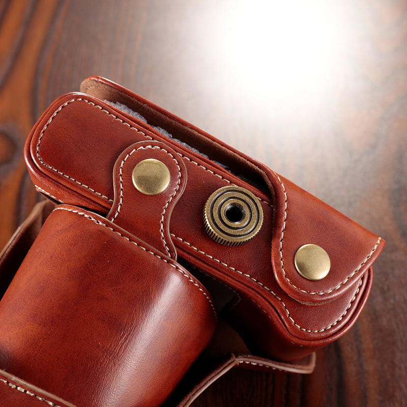 (2개) 후지 XS10 카메라 가방 XT10 XT20 XT30 XT200 XT3 XT4 XT2 보호 가죽 케이스 마이크로 싱글