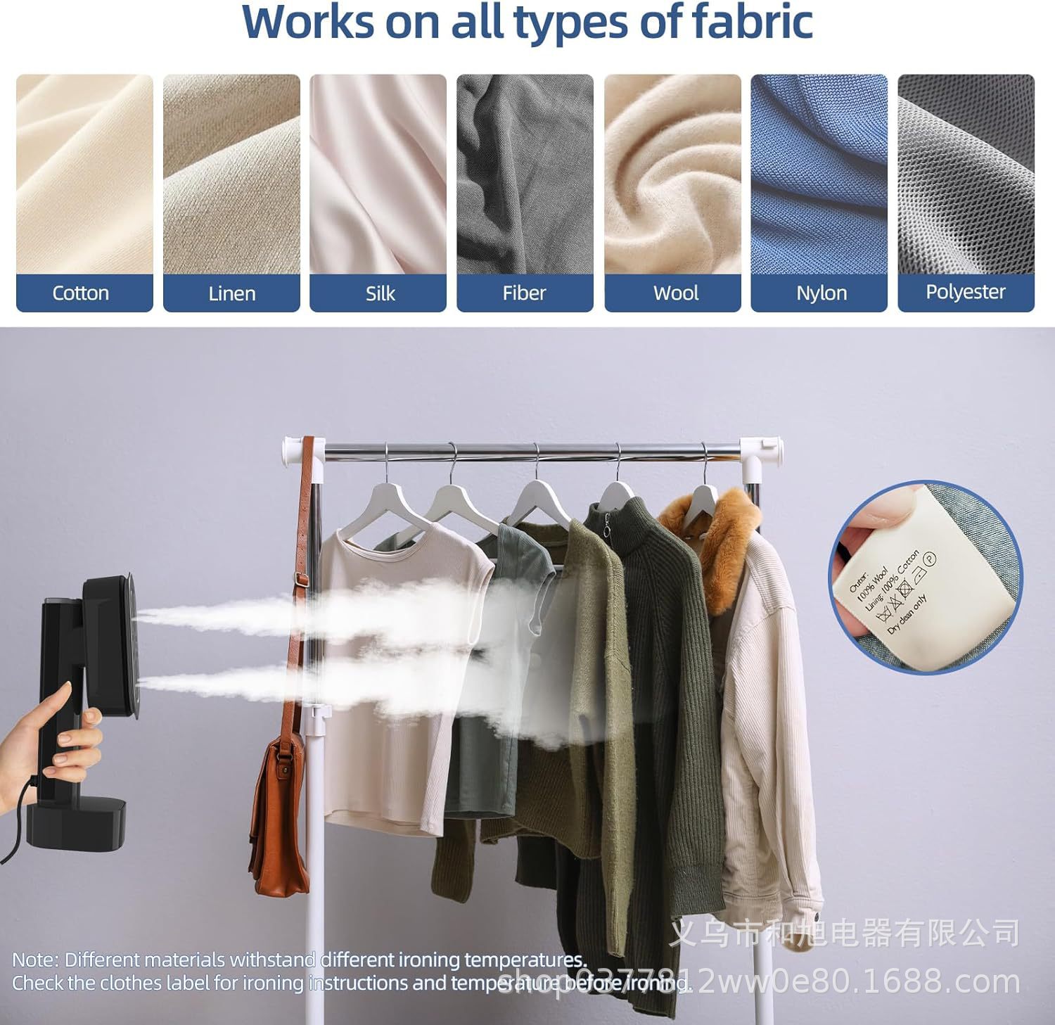 Handheld Garment Steamer Iron Household Compact Large Steam Iron 2025 New Model Portable Clothes Pressing Tool