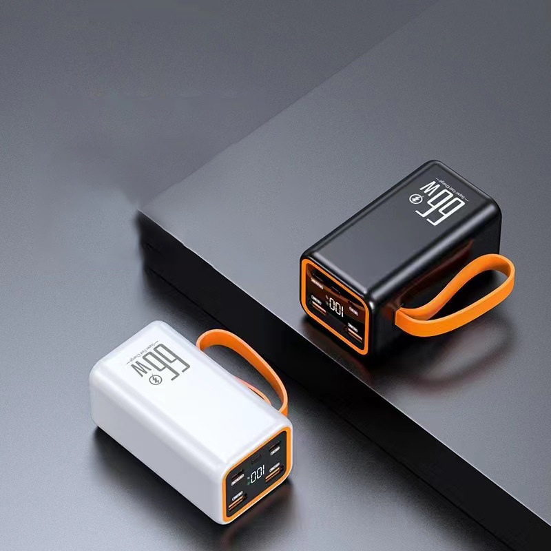 Dos salidas USB cargadoras dual LED 66W carga rápida de gran capacidad 2W mAh inteligente bidireccional capacidad súper grande