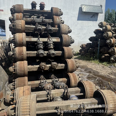 American-Style 13-Ton Axles, Towing, Rear axle