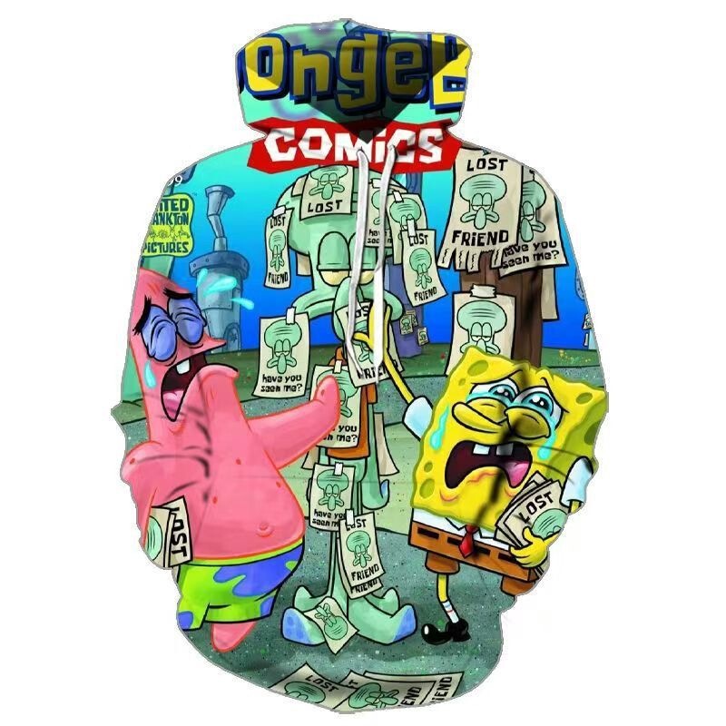 2025 Spongebob Squarepants Autumn Sweatshirt Stylish and Trendy High Street Fashion 3D Print Versatile Unisex Sweatshirt 2025 Spongebob Squarepants Autumn Sweatshirt Stylish and Trendy High Street Fashion 3D Print Versatile Unisex Sweatshirt