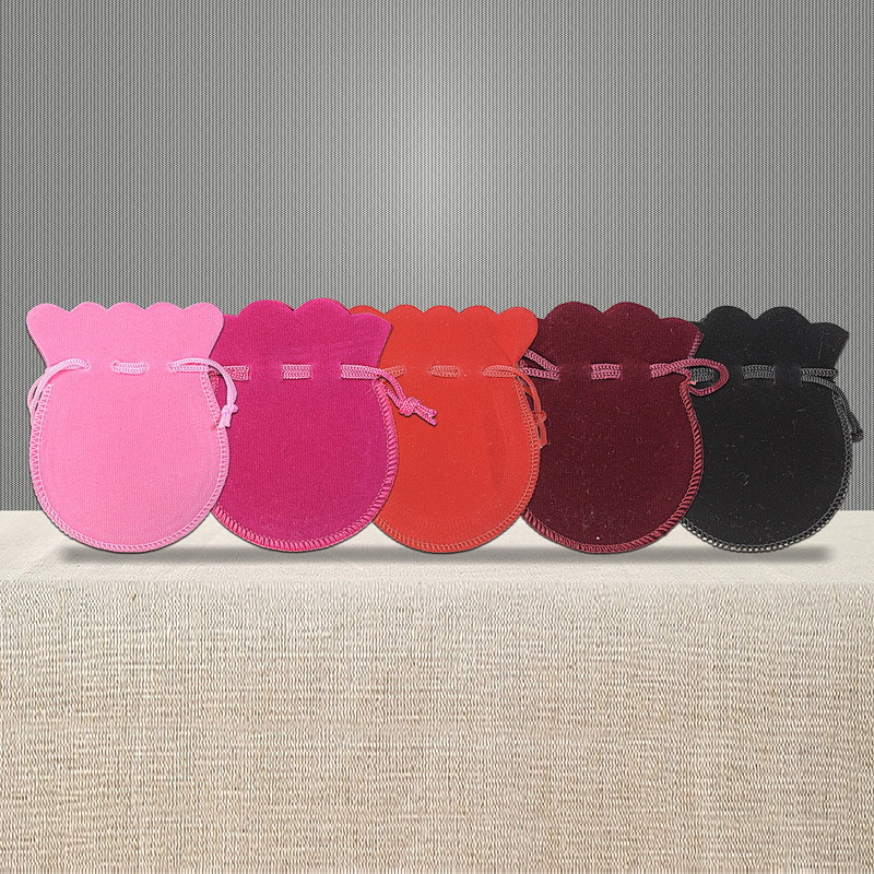 7*9首饰袋饰品绒布袋抽绳袋小布袋化妆品耳环项链收纳袋束口袋子