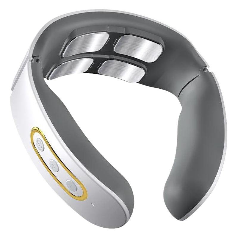 Multi-cabeza cervical masajeador cuello cintura hombro pulso cuello protector masajeador masaje cervical pulso caliente comprimir carga