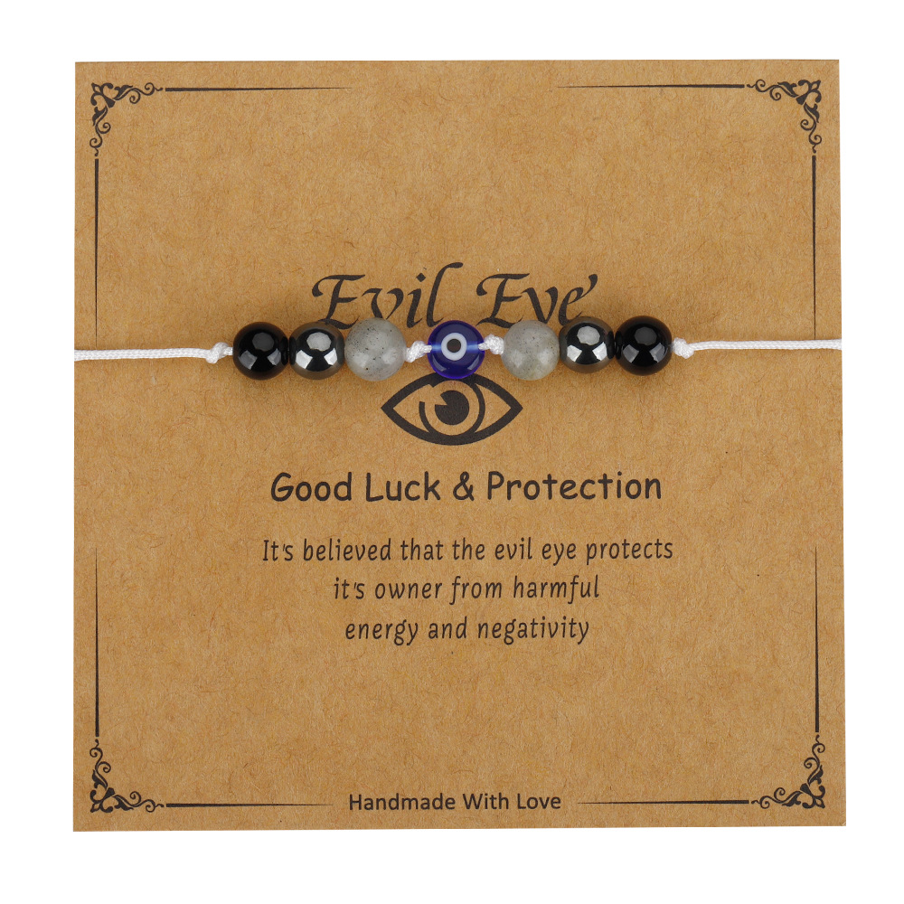 Lucky Evil Eye Red String Bracelet Adjustable Protection Jewelry_voghion.com