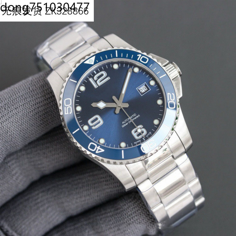 Langjia Zf Concas Diving Cross-Border Watch Non-Automatic Mechanical Watch Business Ceramic Luminous Waterproof Men's Watch