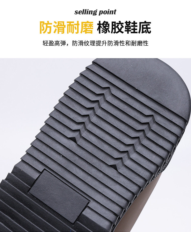 Giày nam sneaker lười thoáng khí đế mềm phong cách công sở — màu nâu, đen chi tiết 14