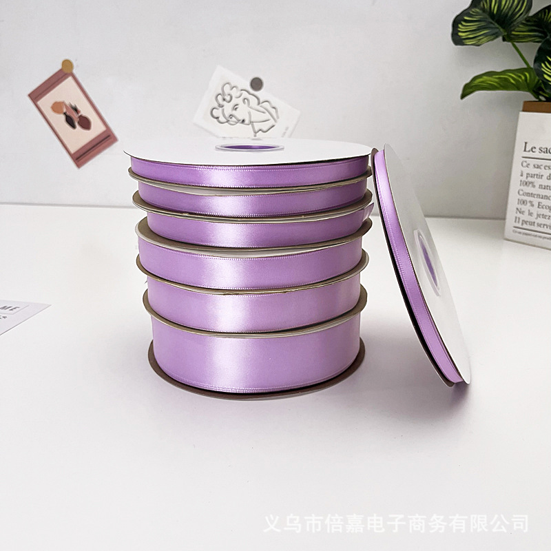 0,6-4cm ancho cinta violeta cinta Arco 1cm flor fruta cinta ramo caja de regalo embalaje