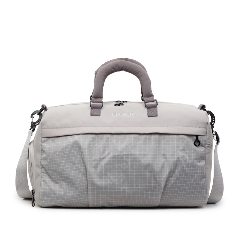 Bolsa de viaje corto para mujeres, bolsa de gimnasio multifuncional, bolsa de movimiento, mano, bolsa de almacenamiento de mala capacidad